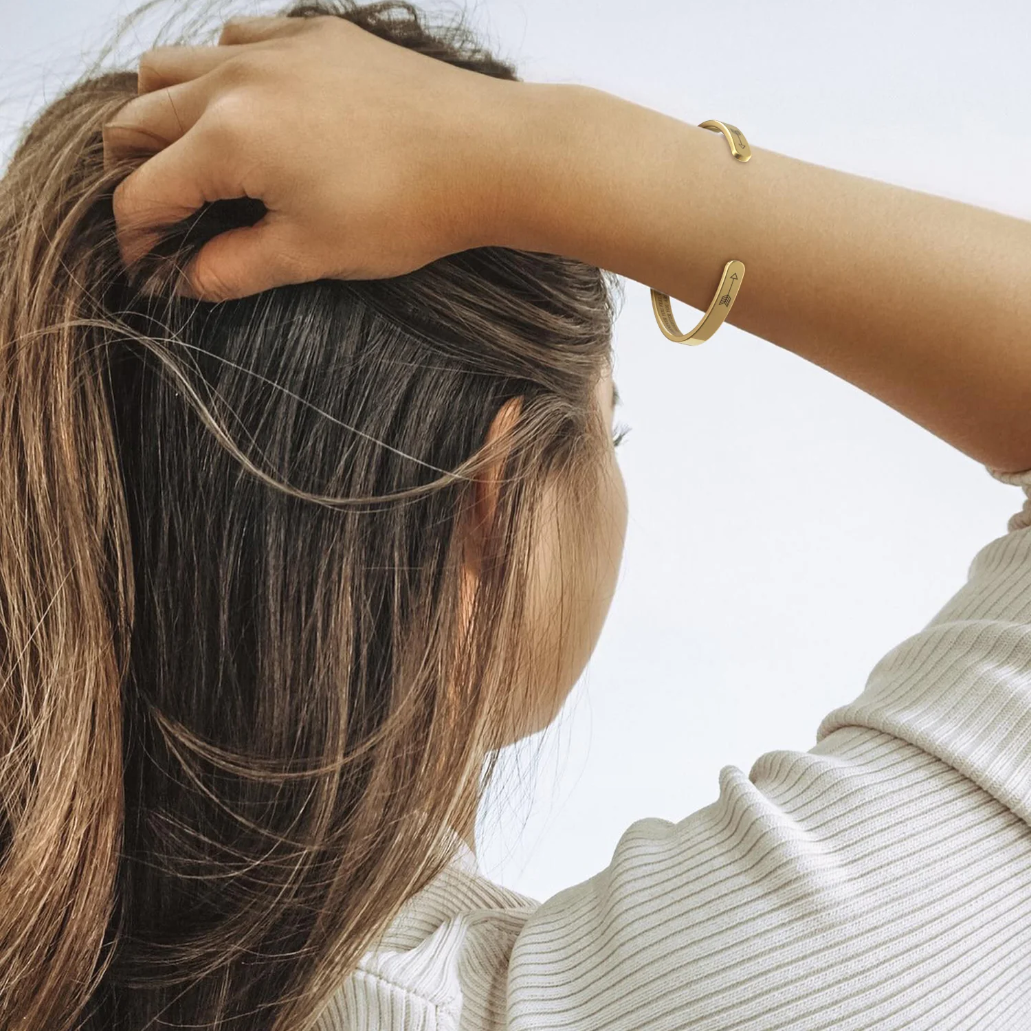 Bonus Daughter Cuff Bracelet