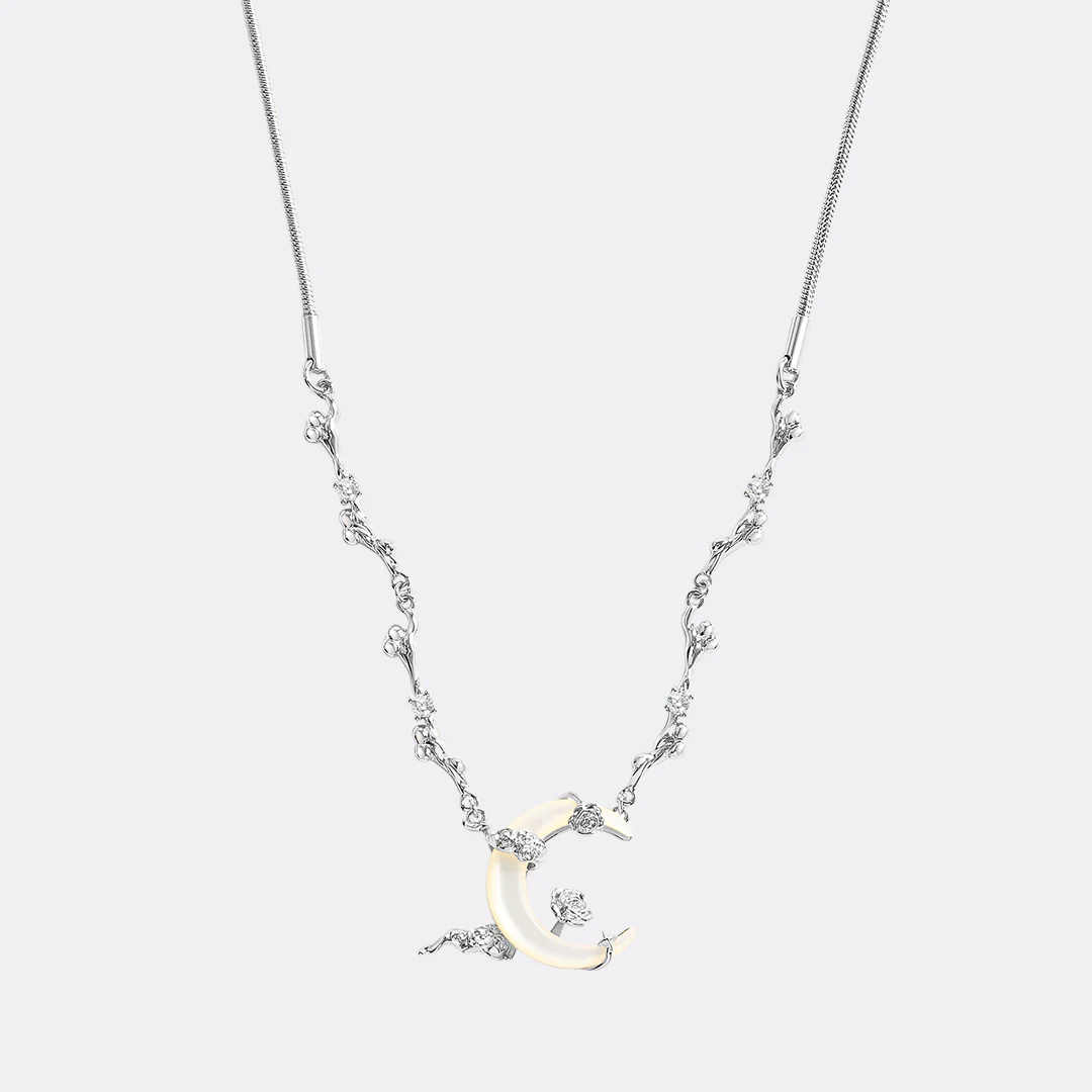 Shell Moon Necklace