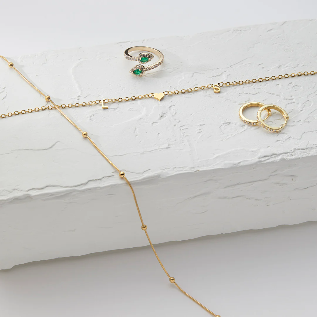 Pave Huggie Hoop Earrings