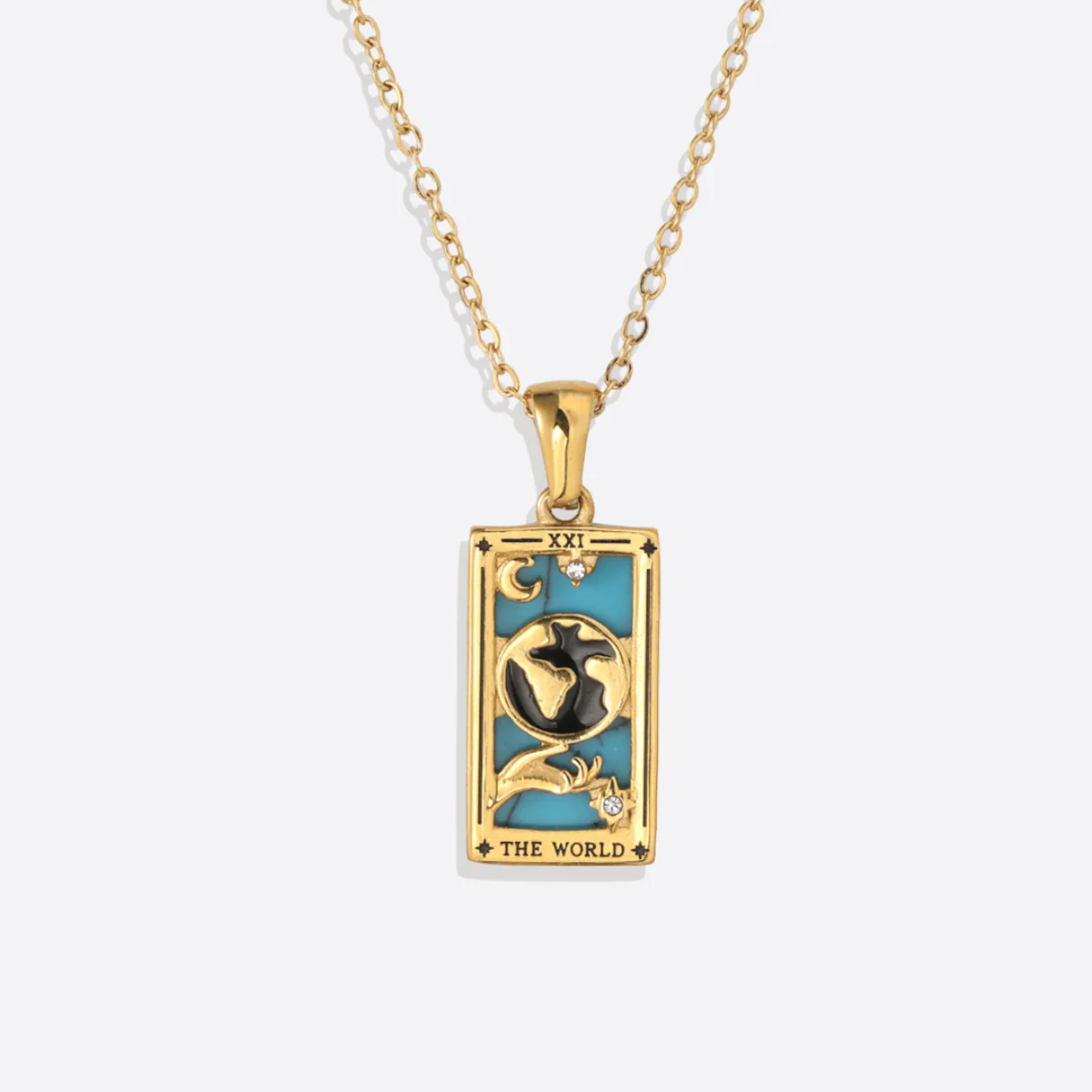 The World Tarot Necklace
