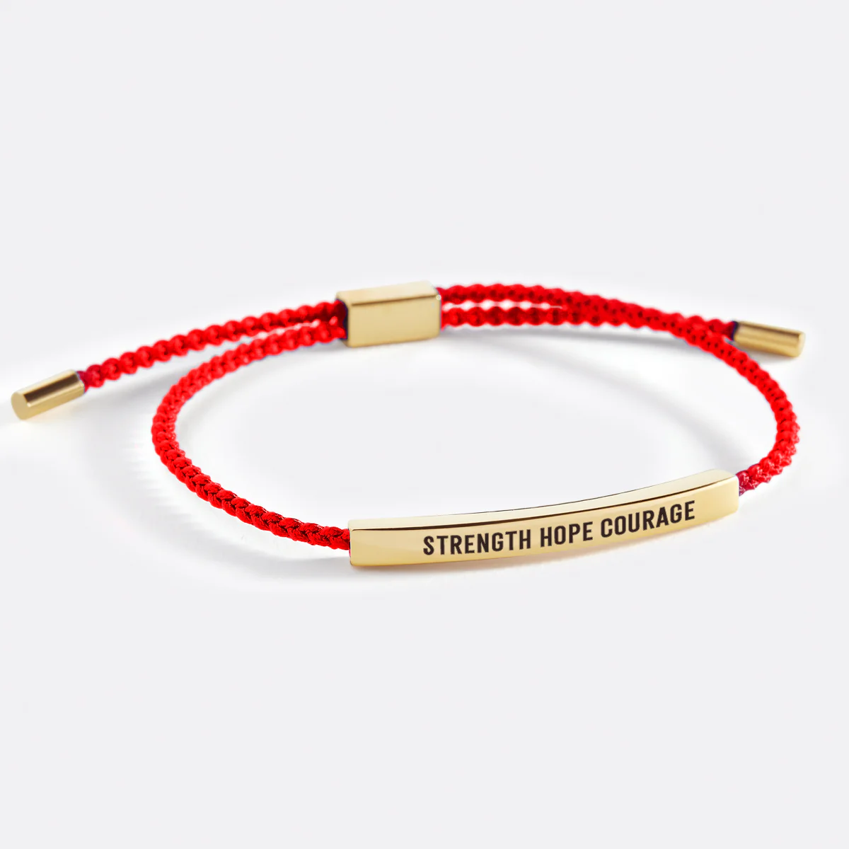 Strength Hope Courage Inspire Bracelet