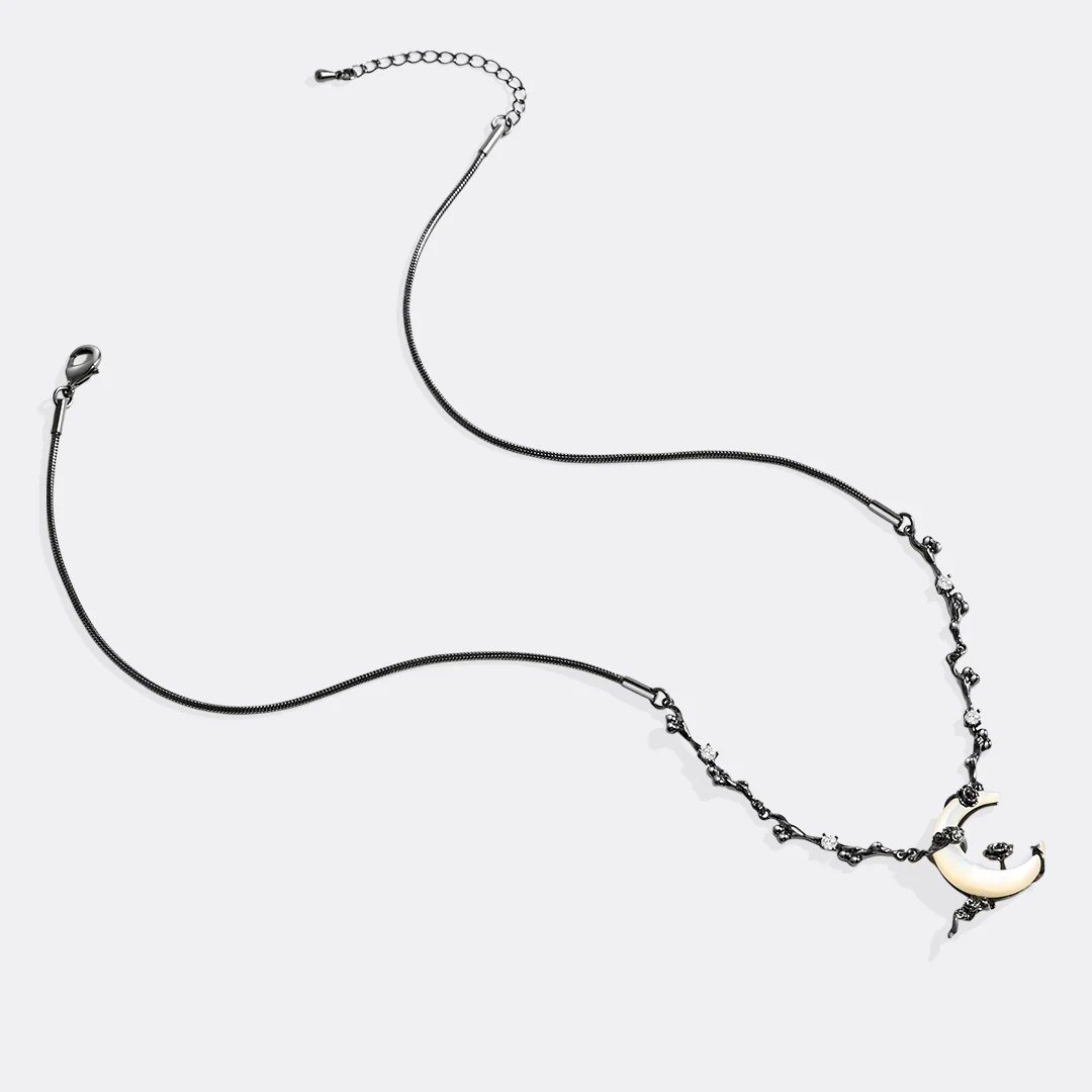 Shell Moon Necklace