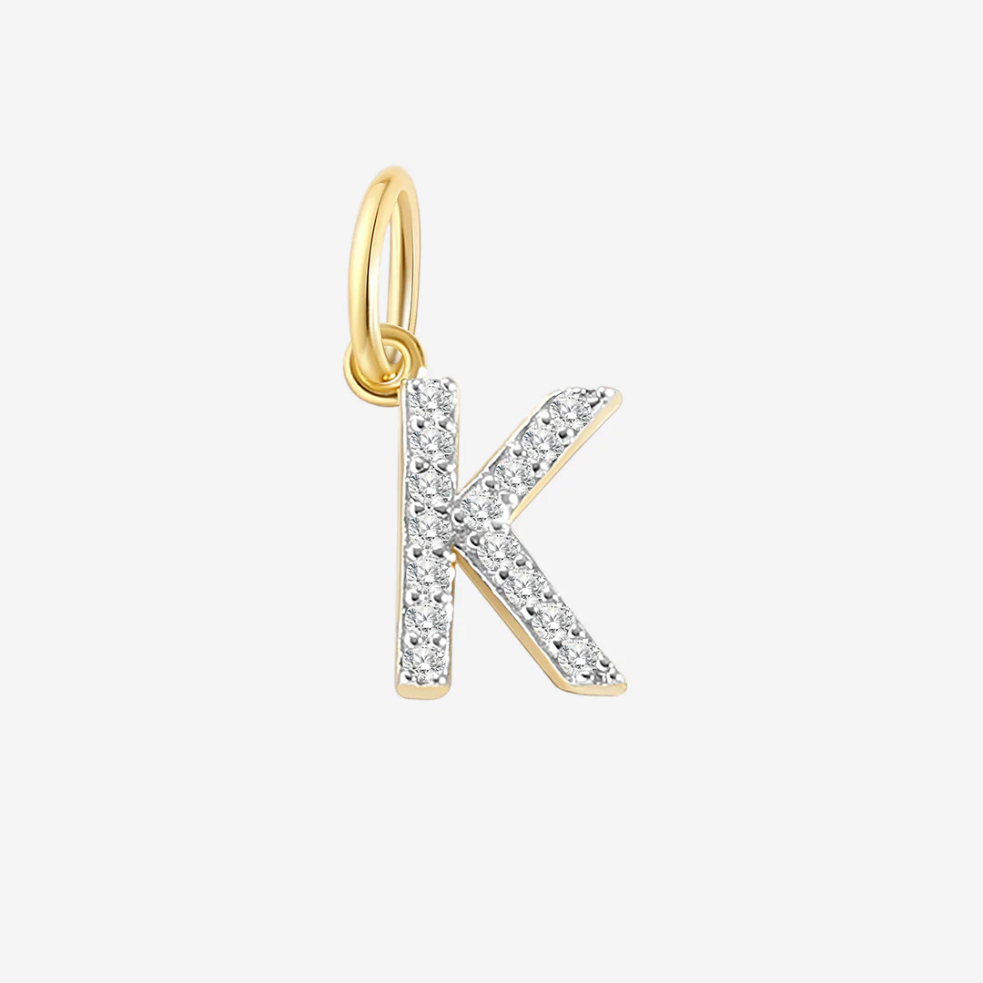 Diamond Initial Charm