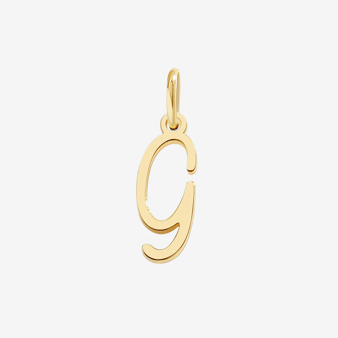Cursive Initial Charm