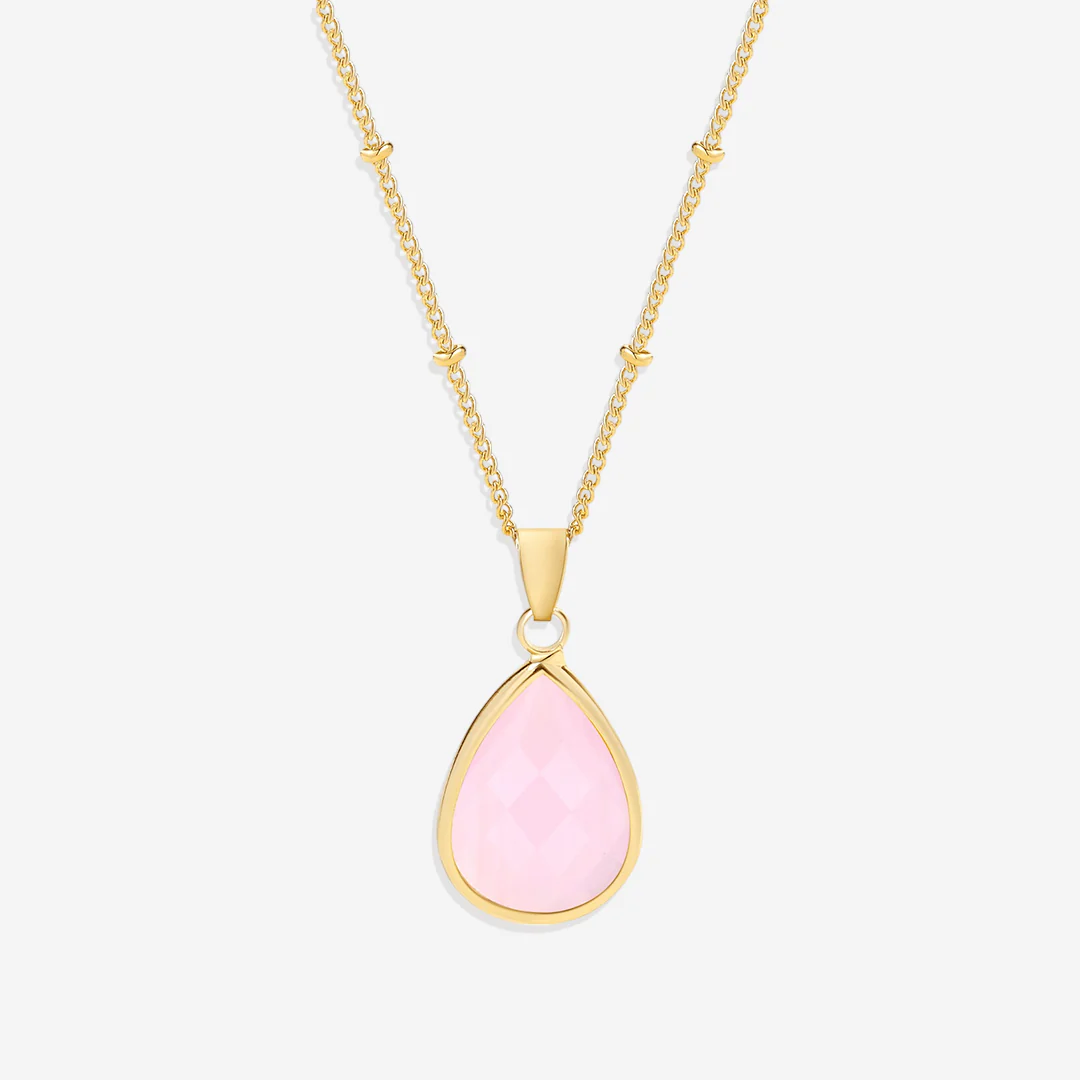 Birthstone Drop Pendant Necklace