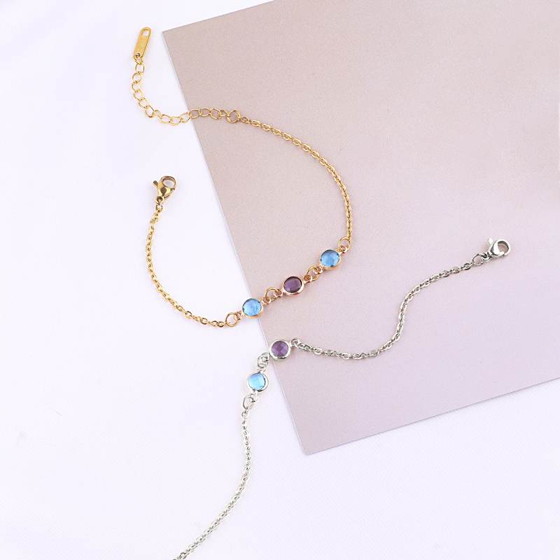 Personalized Birthstone Bracelet