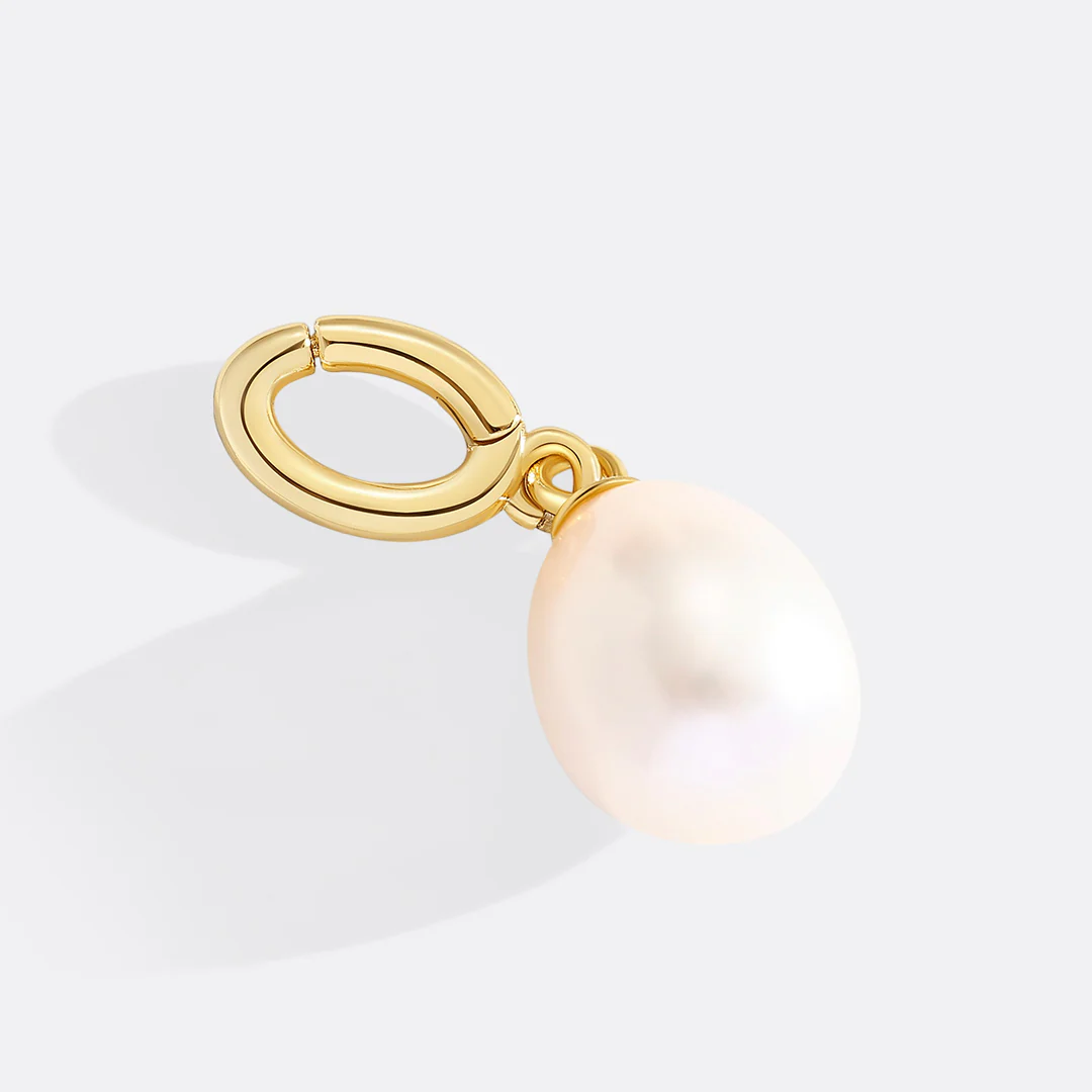 Natural Pearl Drop Charm