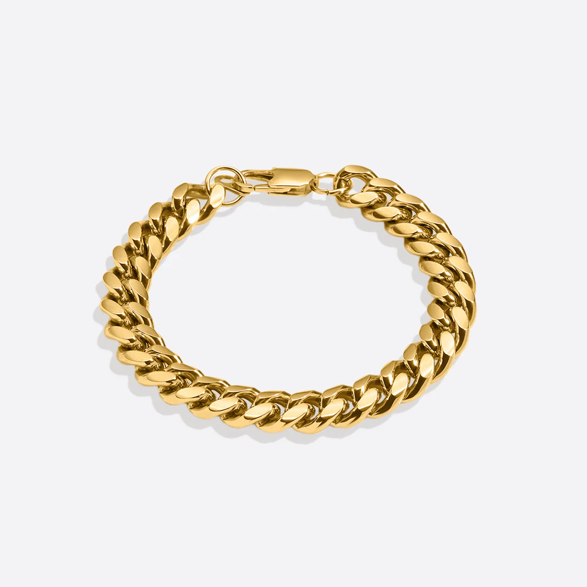 8mm Cuban Link Chain Bracelet