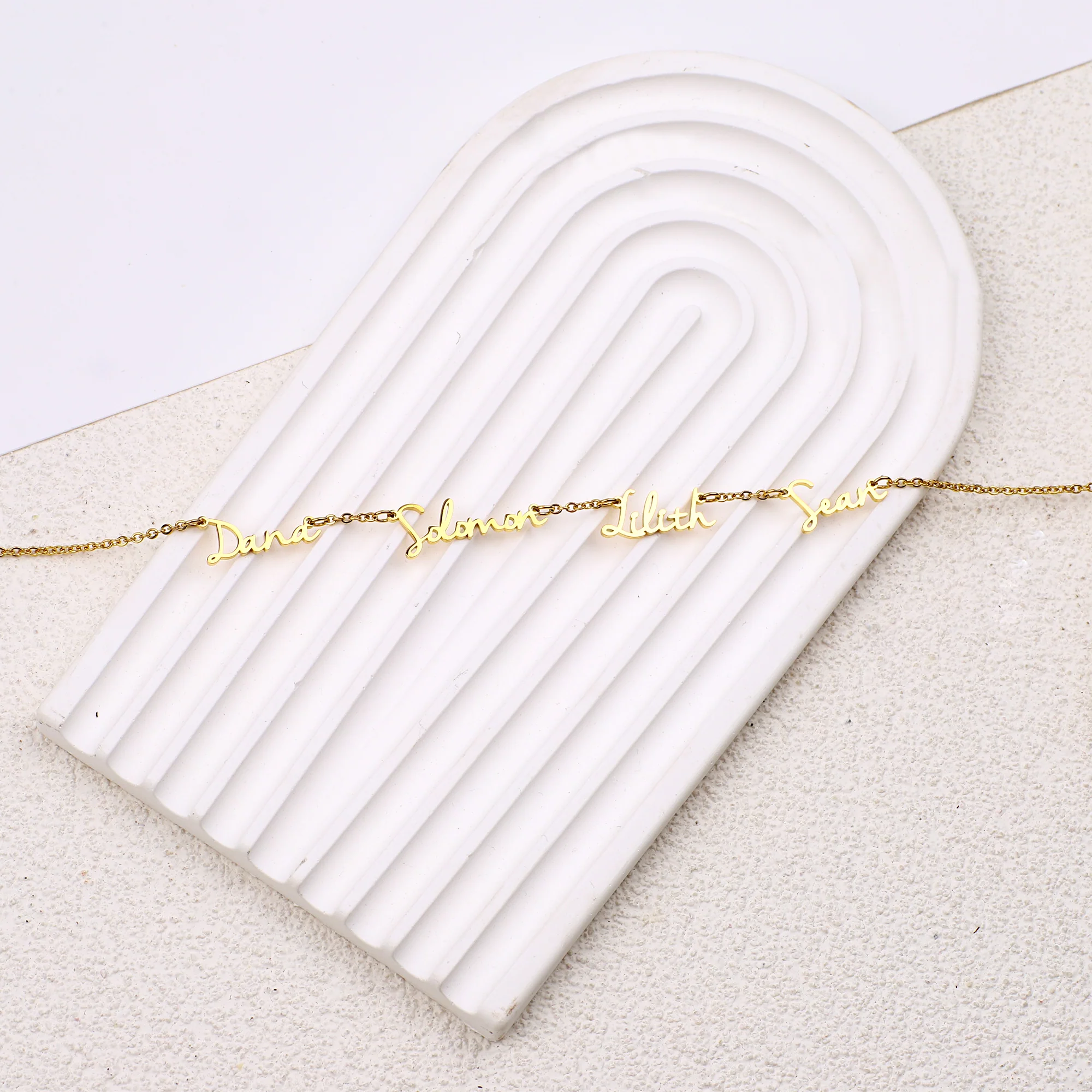 Fairy Multiple Name Necklace | Add Up to 4 Names