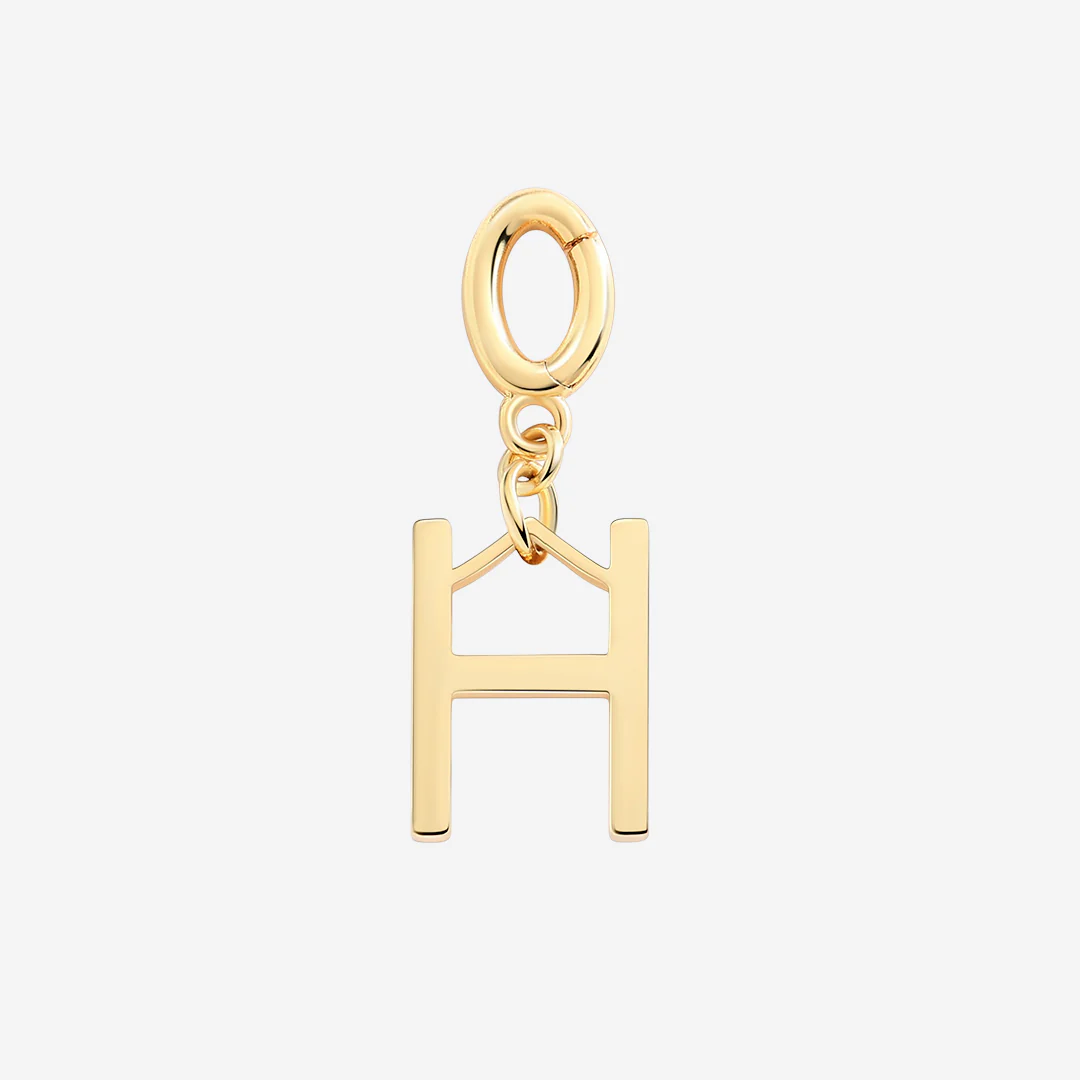 Minimalist Initial Charm