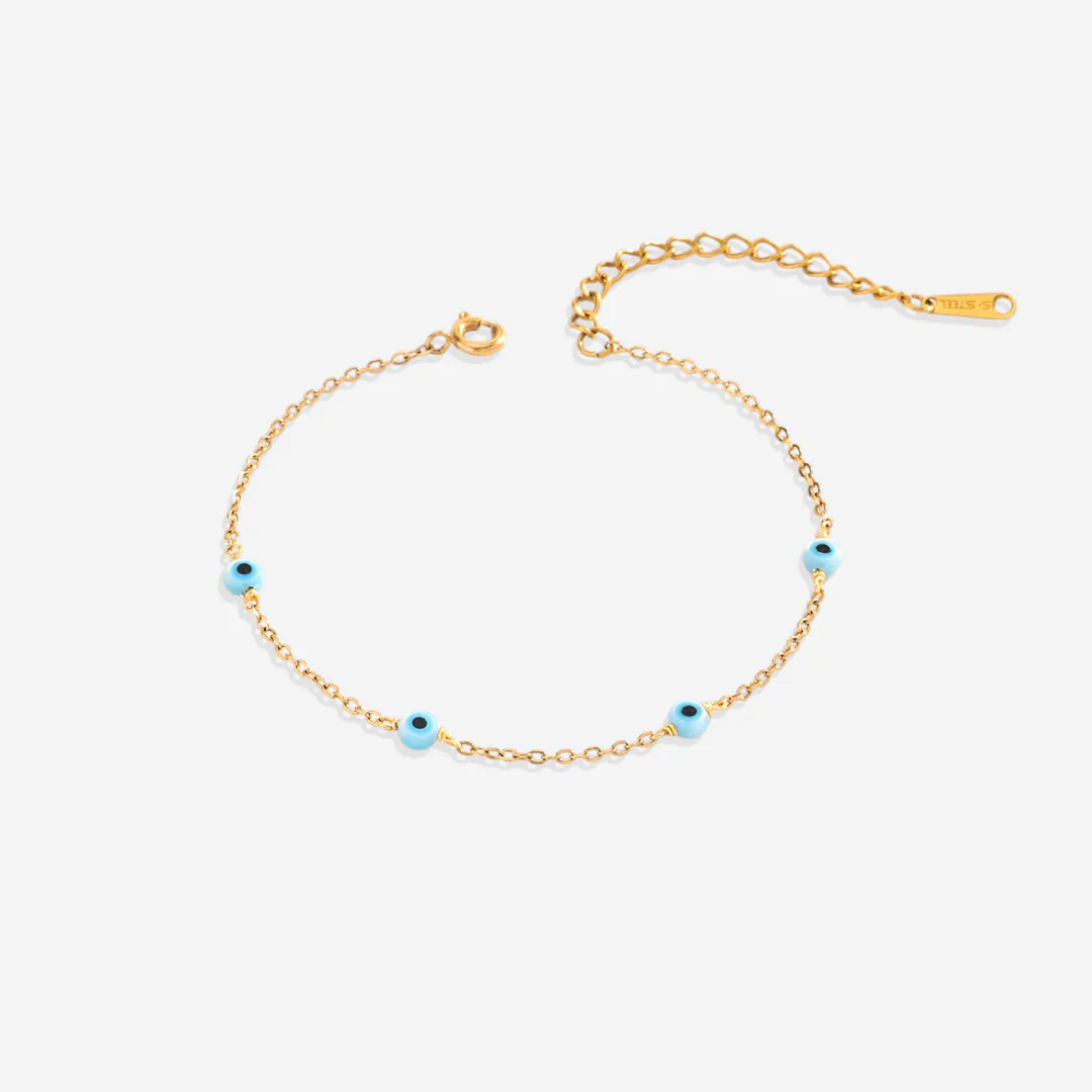 Satellite Evil Eye Bracelet