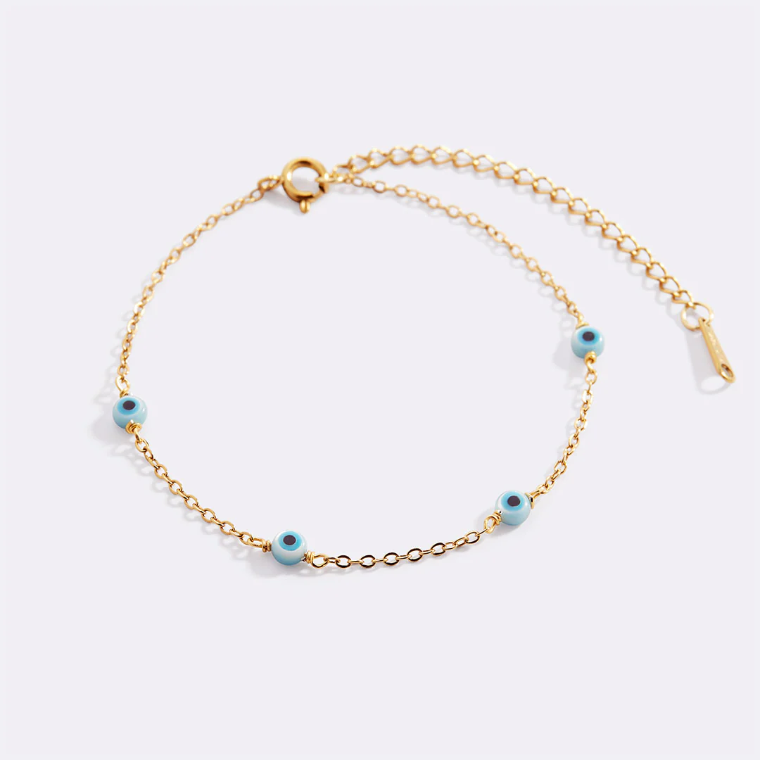 Satellite Evil Eye Bracelet