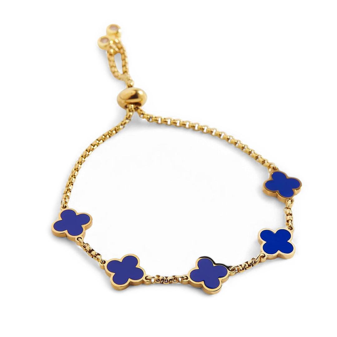 Clover Enamel Bracelet