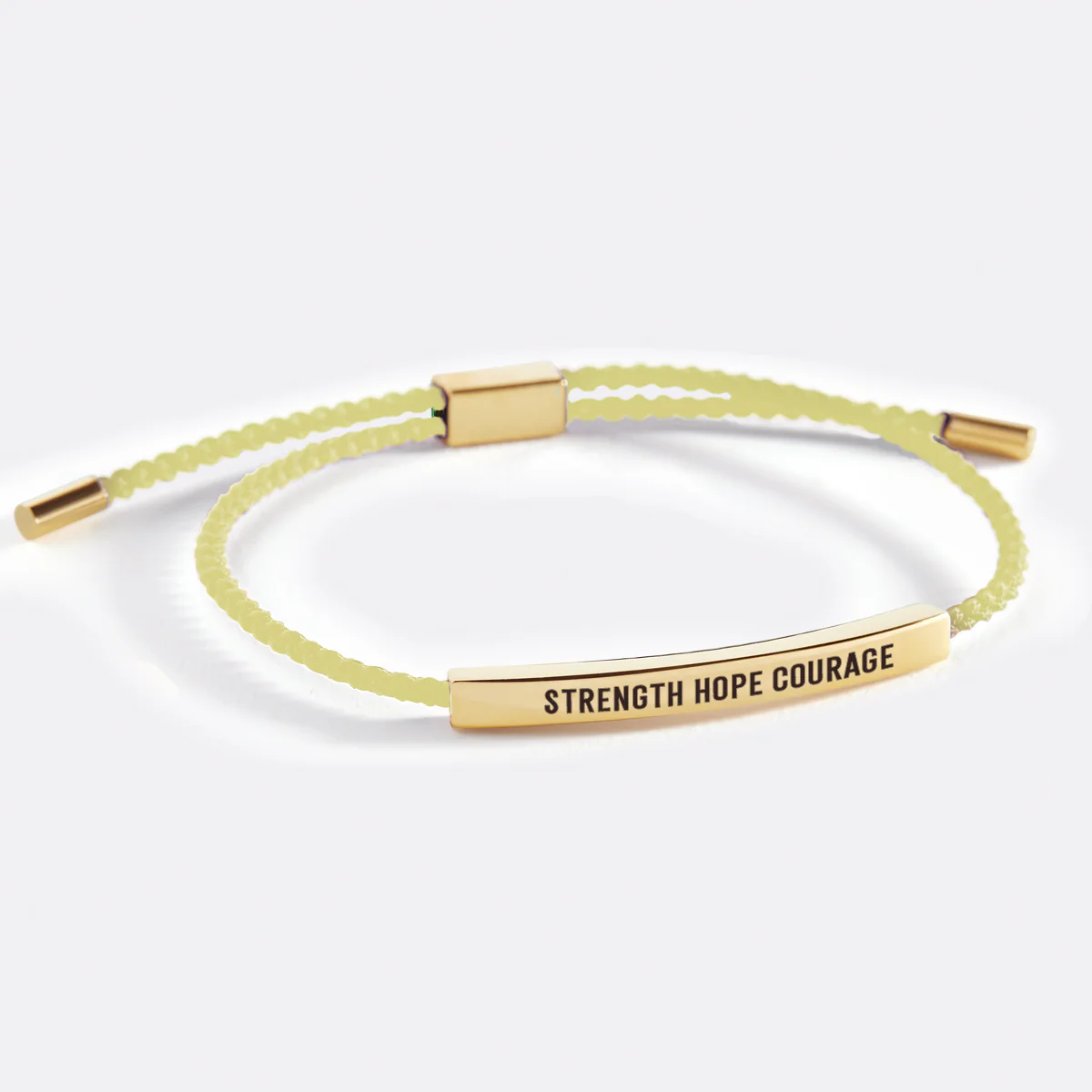 Strength Hope Courage Inspire Bracelet