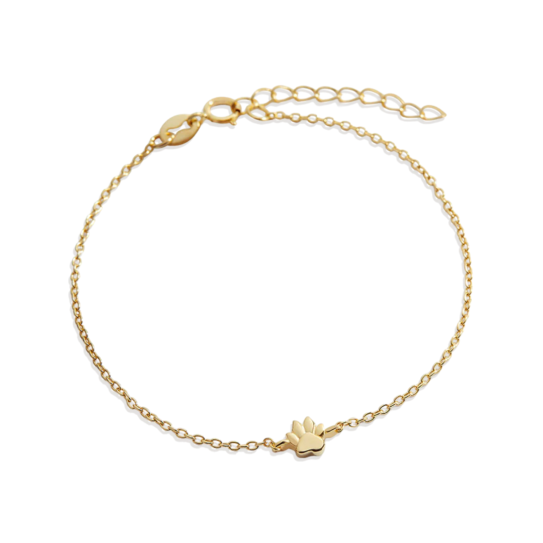 Tiny Pawprint Bracelet