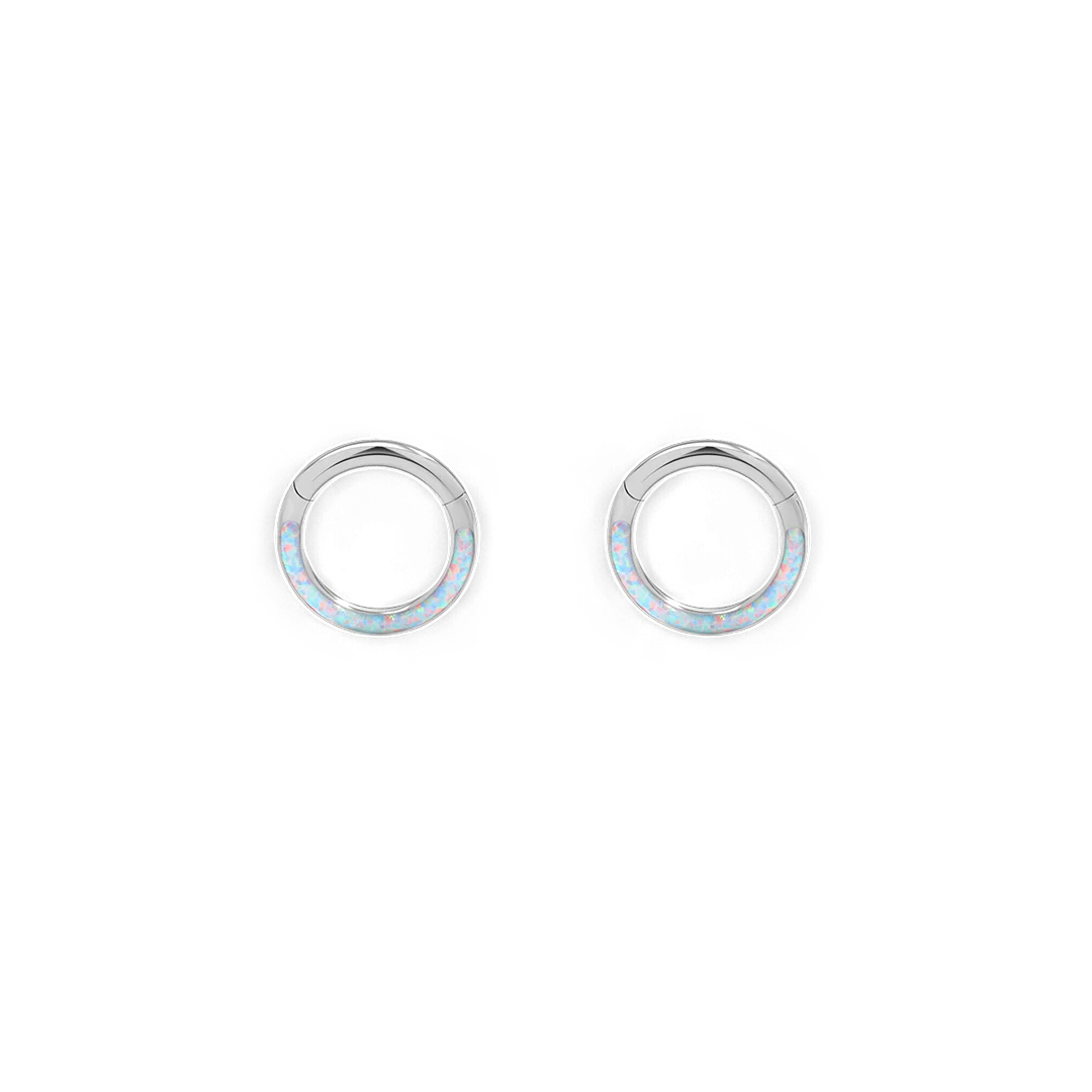 Magical Iridescent Clicker Hoops | 18g