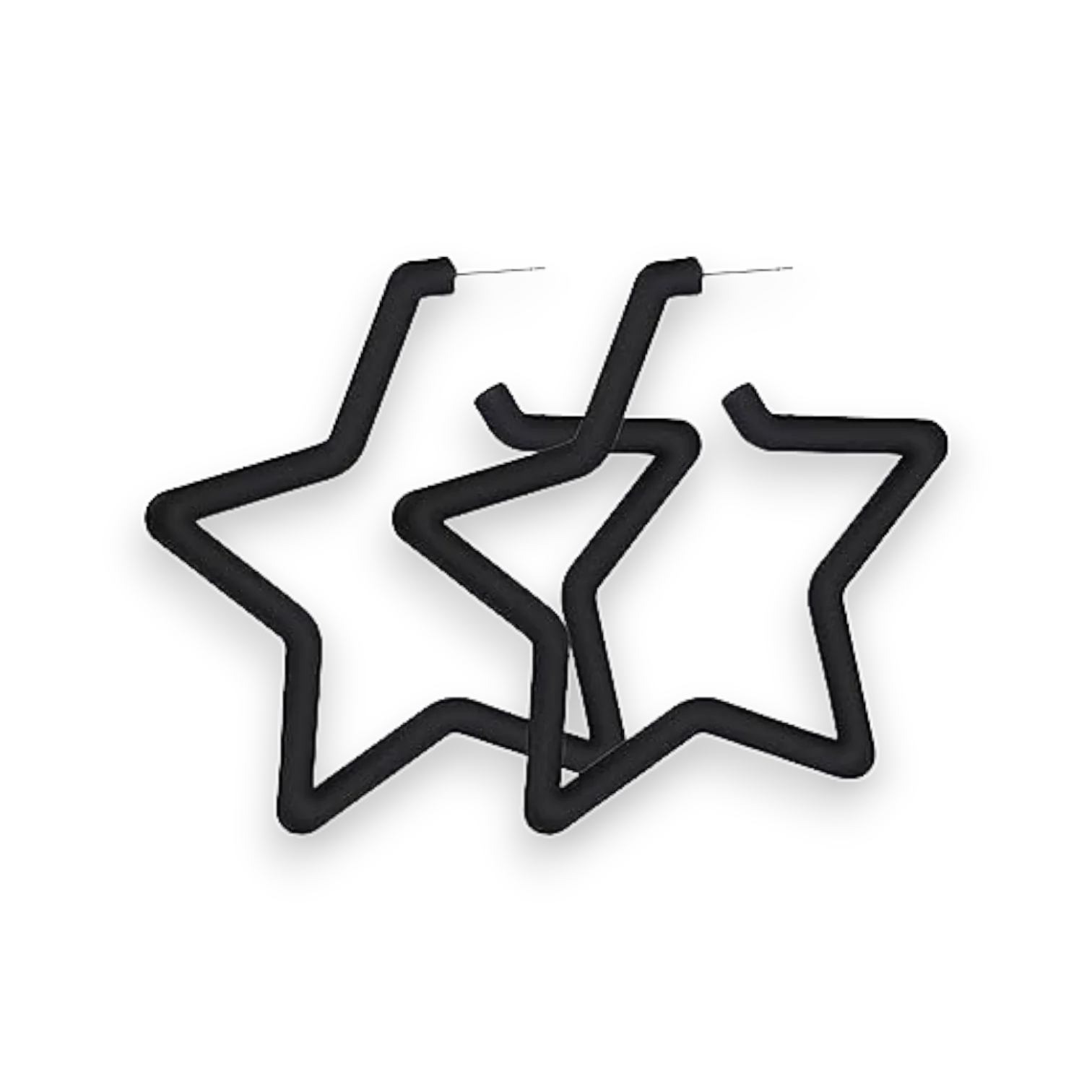 Ear Candy Star Hoop Earrings