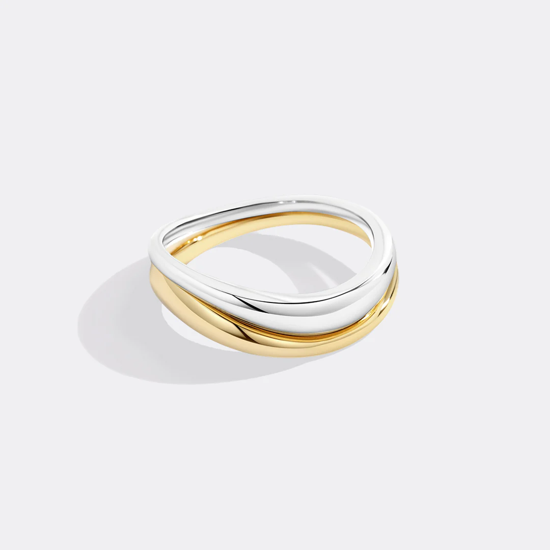 Organic Stacking Ring Set
