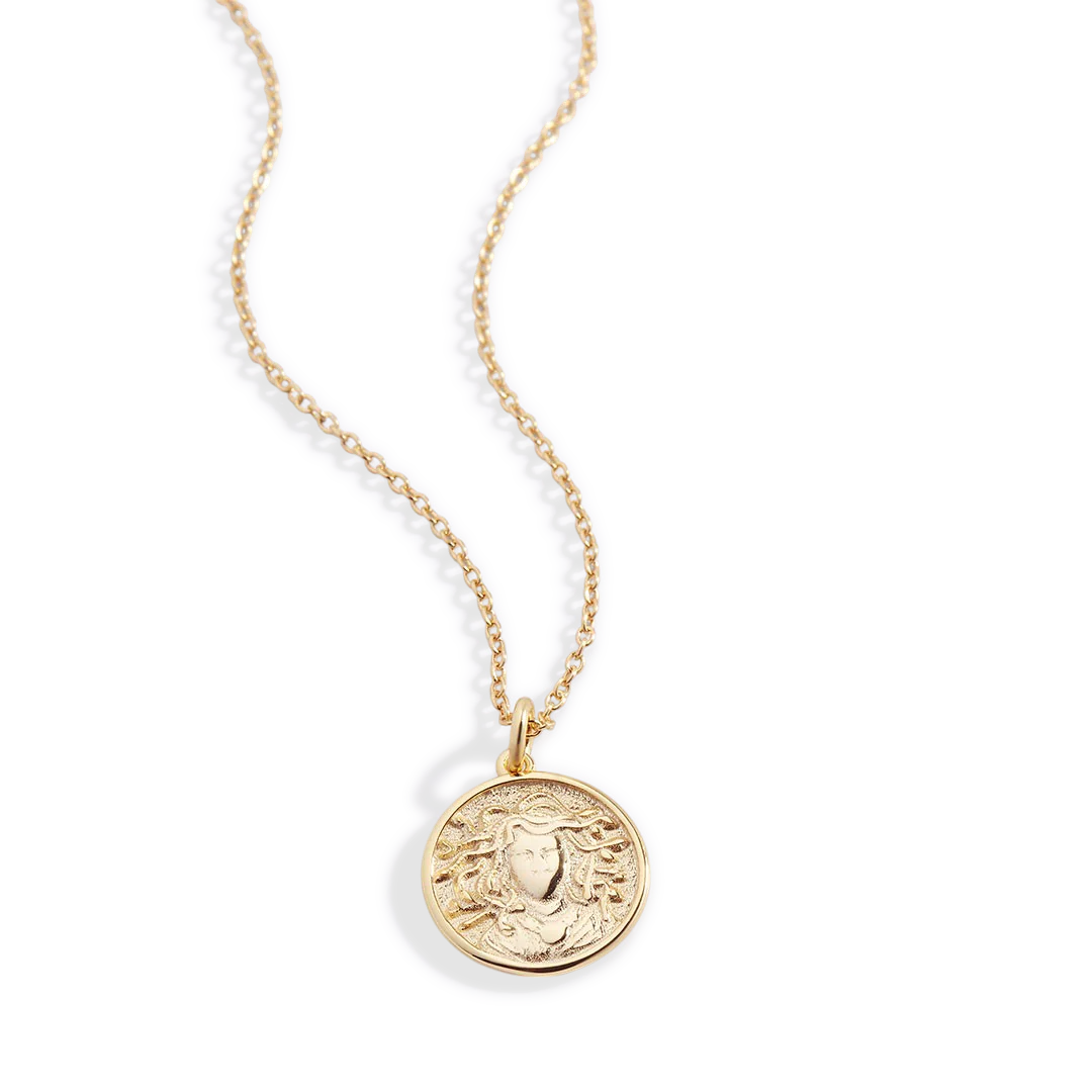 Greek Goddess Pendant Necklace