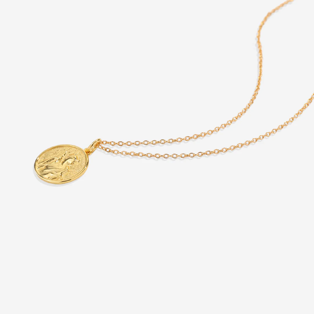 Greek Goddess Pendant Necklace