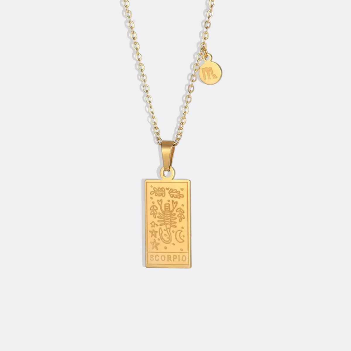 Zodiac Card Necklace