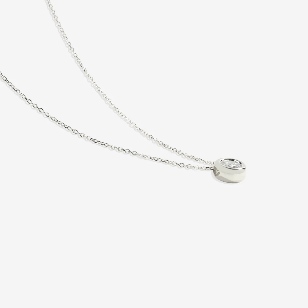 Bubble Solitaire Necklace