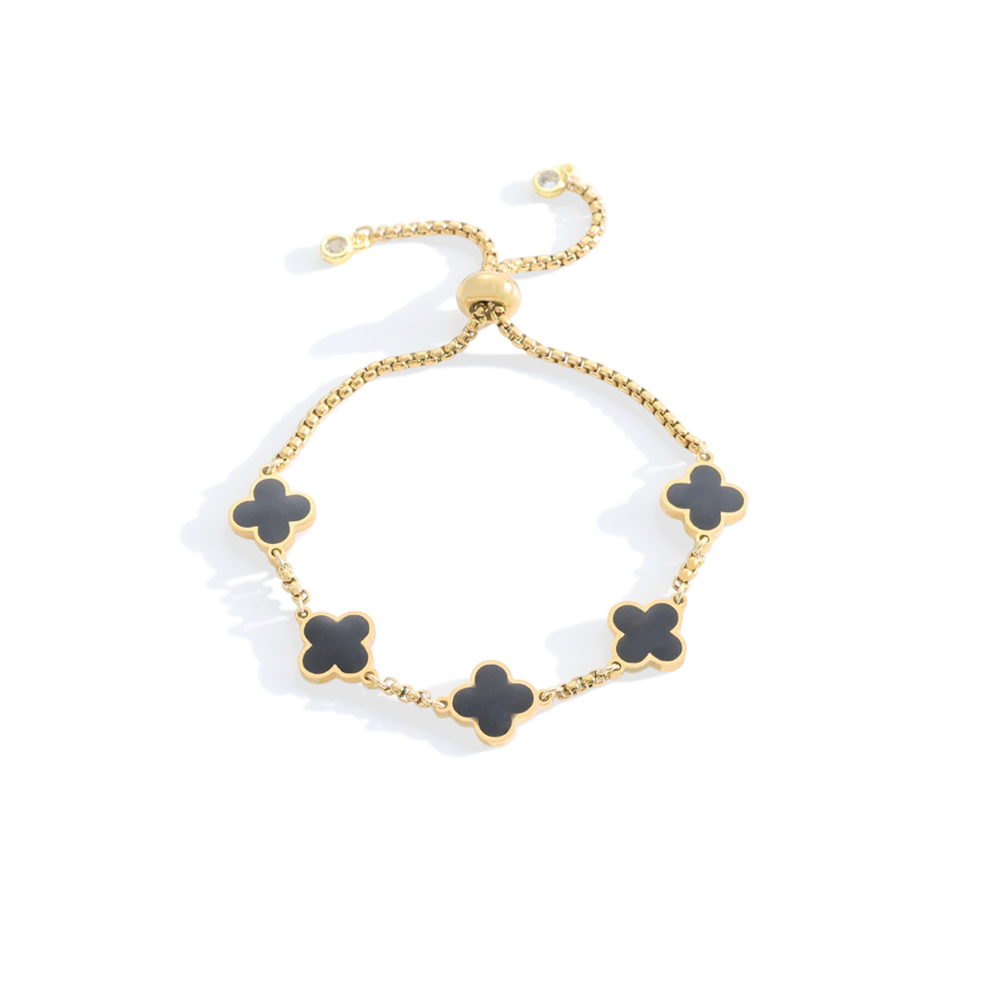 Clover Enamel Bracelet
