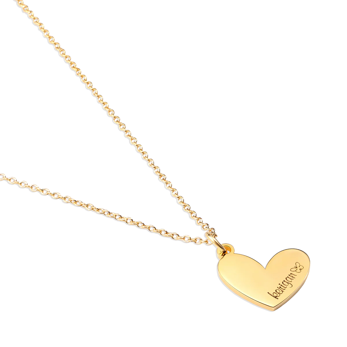 Personalized Heart Name Necklace