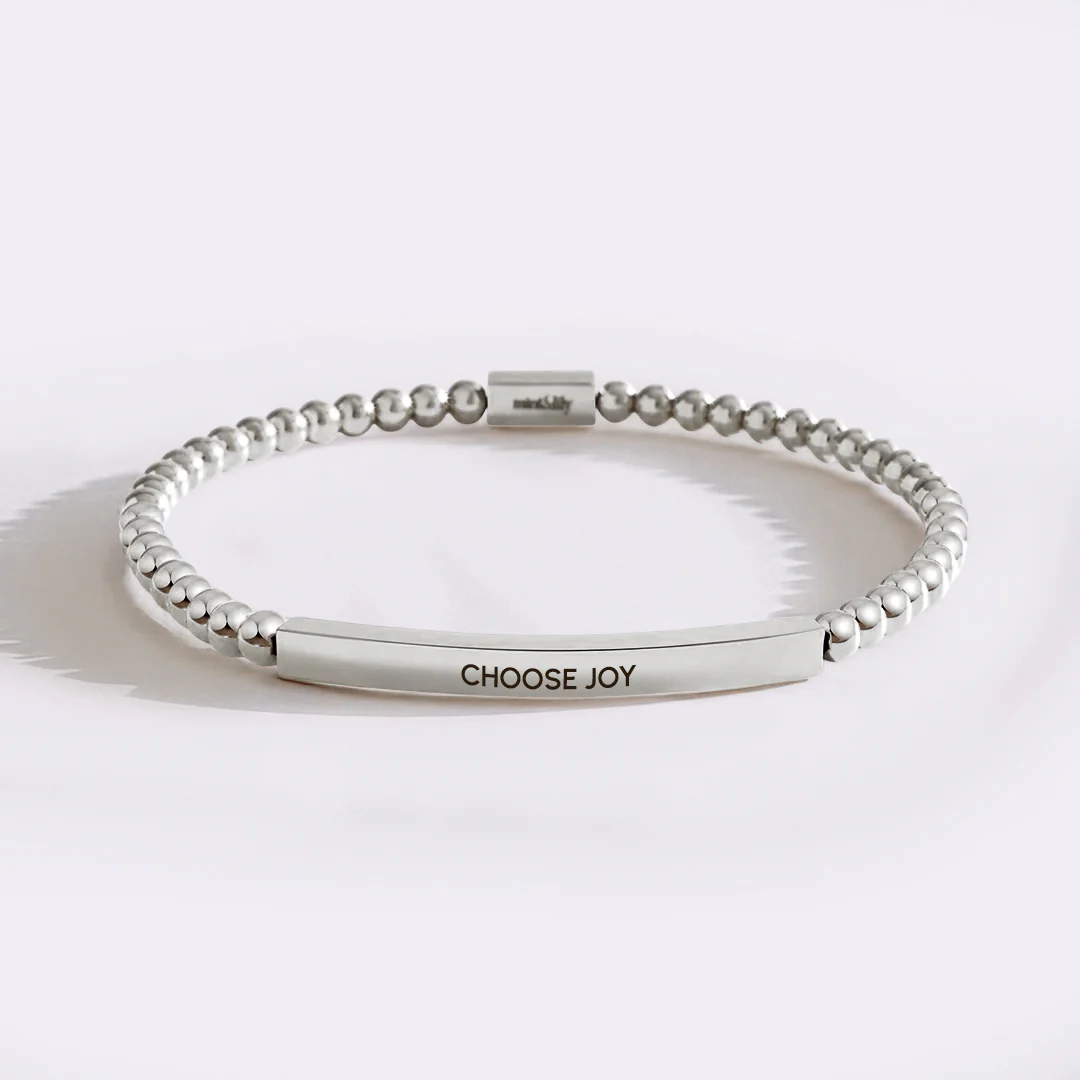 Choose Joy Beaded Inspire Bracelet