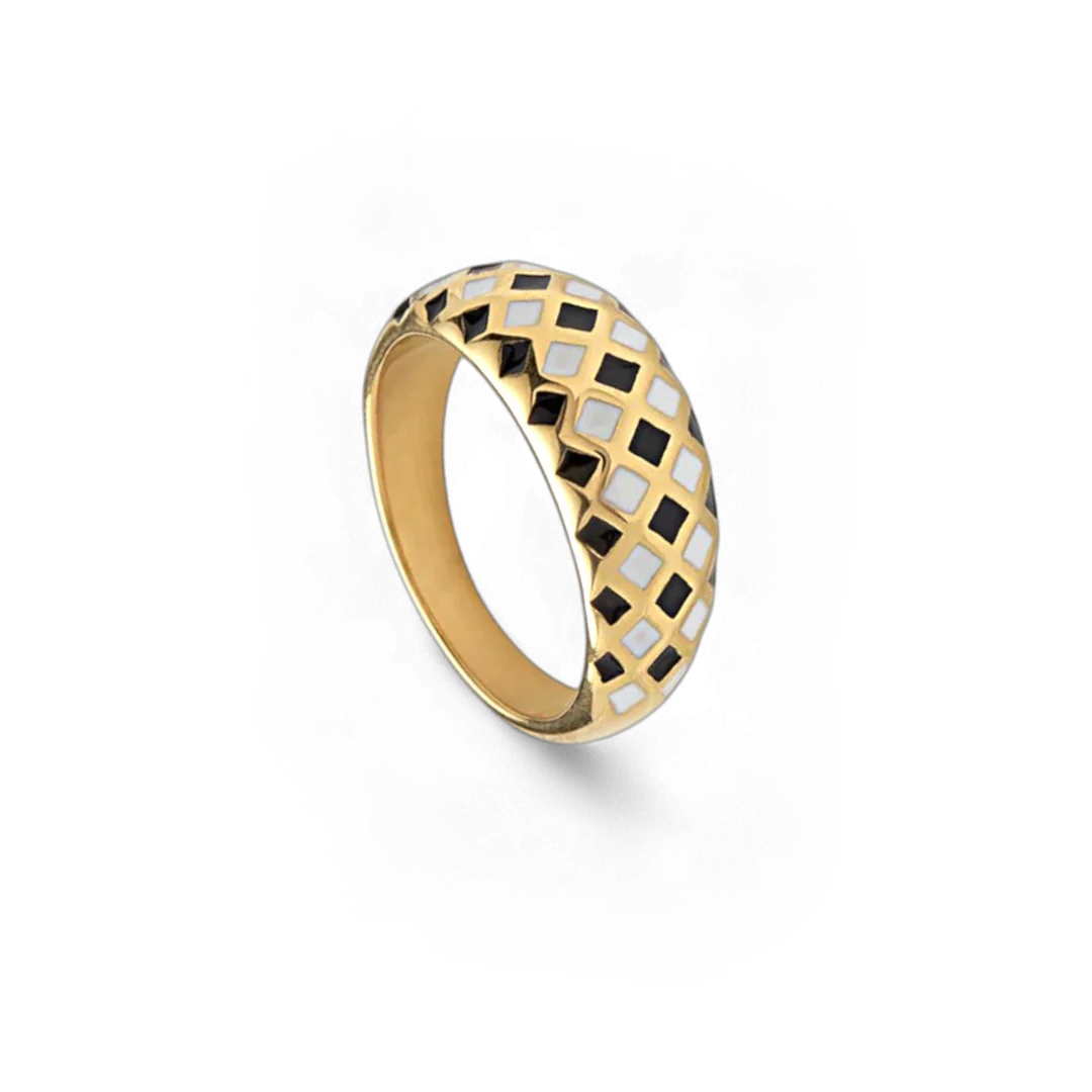 Checkerboard Ring