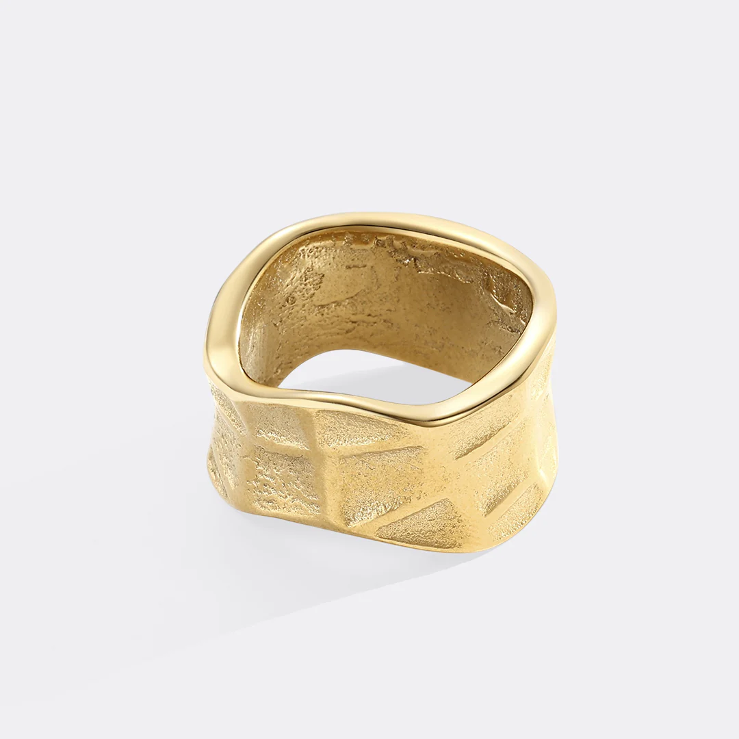 Chunky Textured Ring