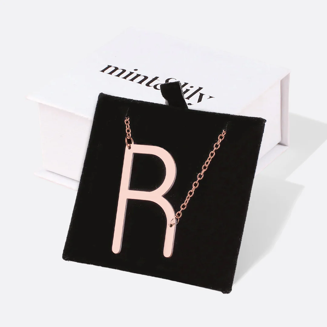 Statement Initial Necklace
