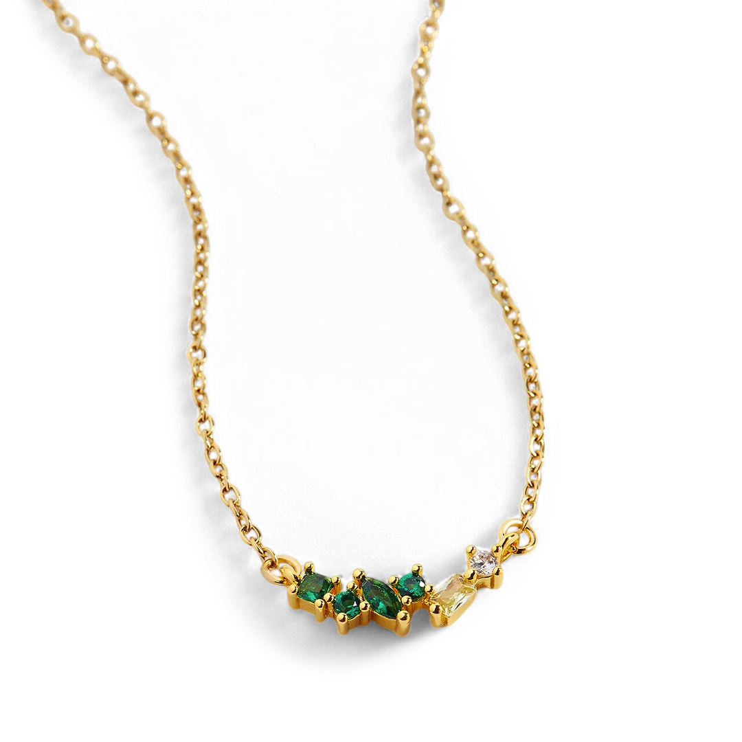 Ombre Birthstone Necklace