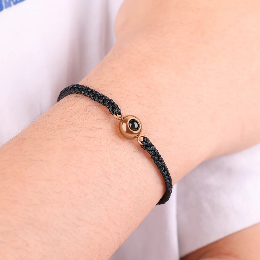 Personalized Adjustable Photo Bracelet