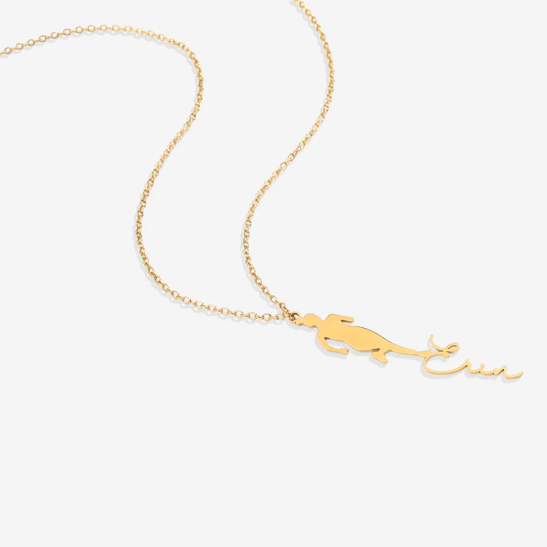 Runner Name Necklace