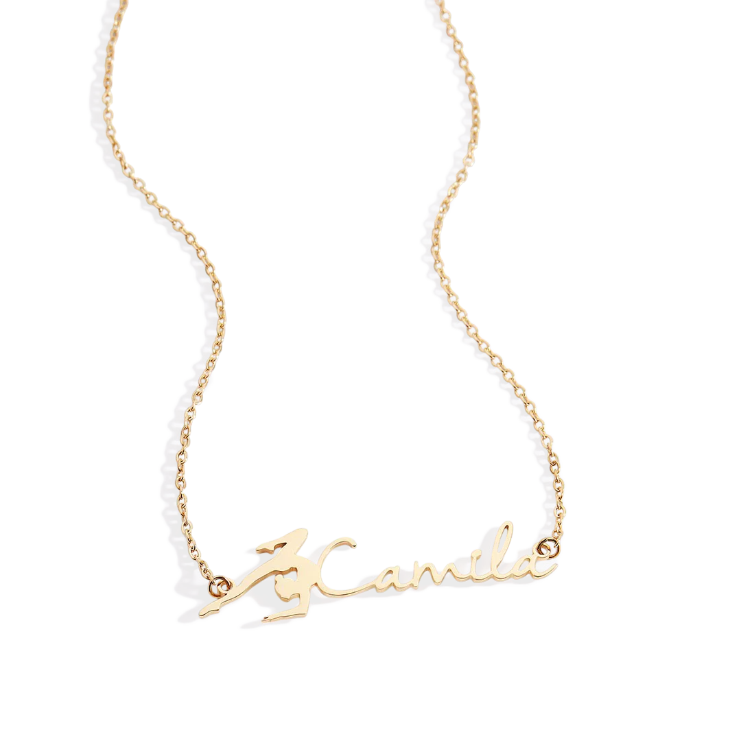 Personalized Gymnastics Necklace