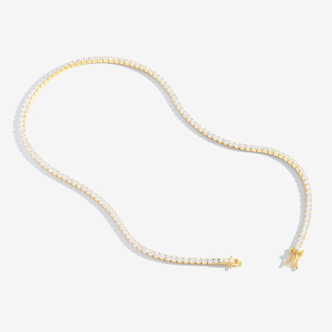 3mm Tennis Necklace
