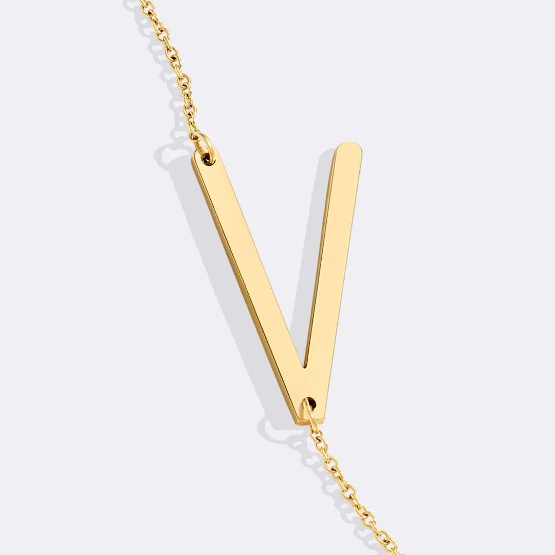 Statement Initial Necklace