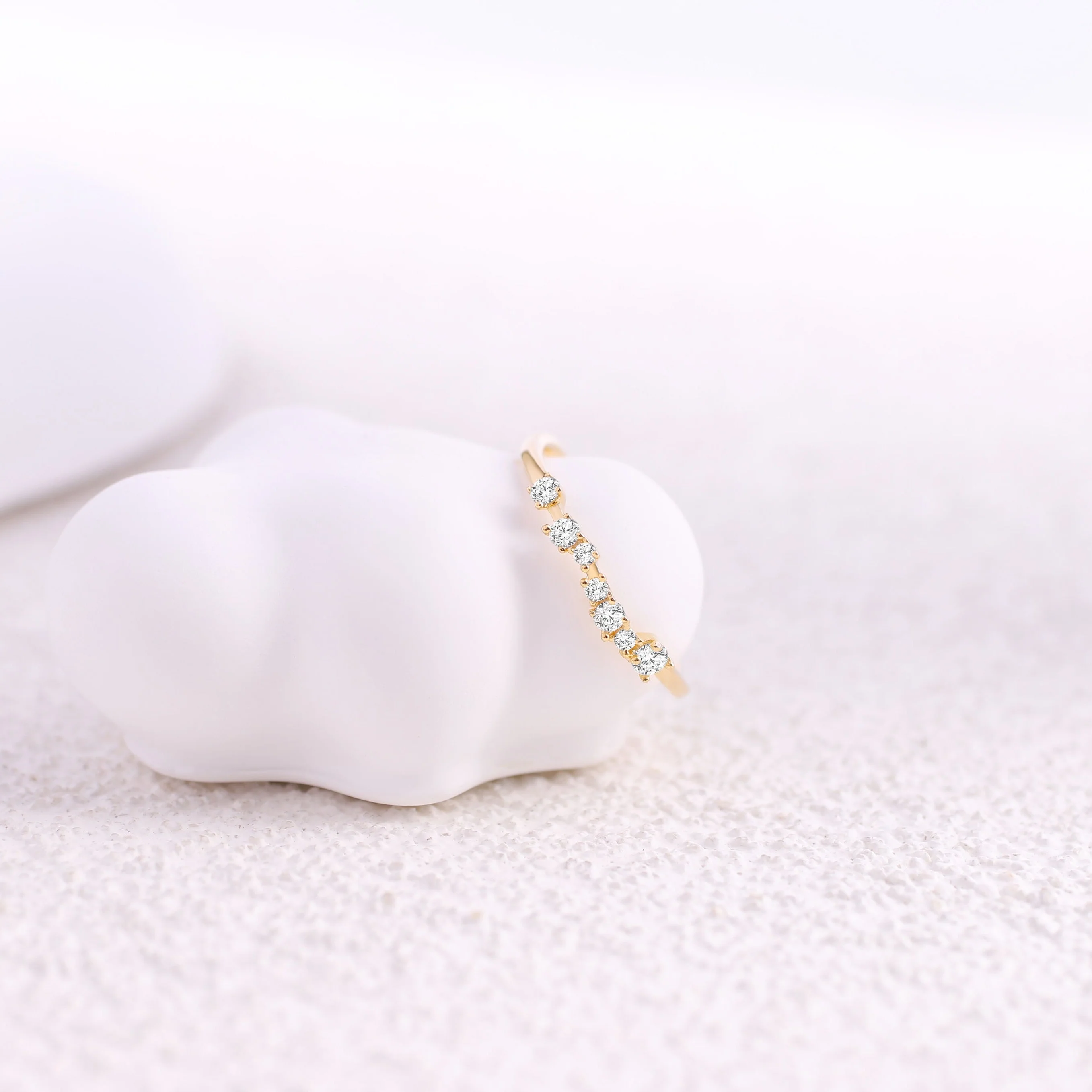 Shimmer Diamond Ring