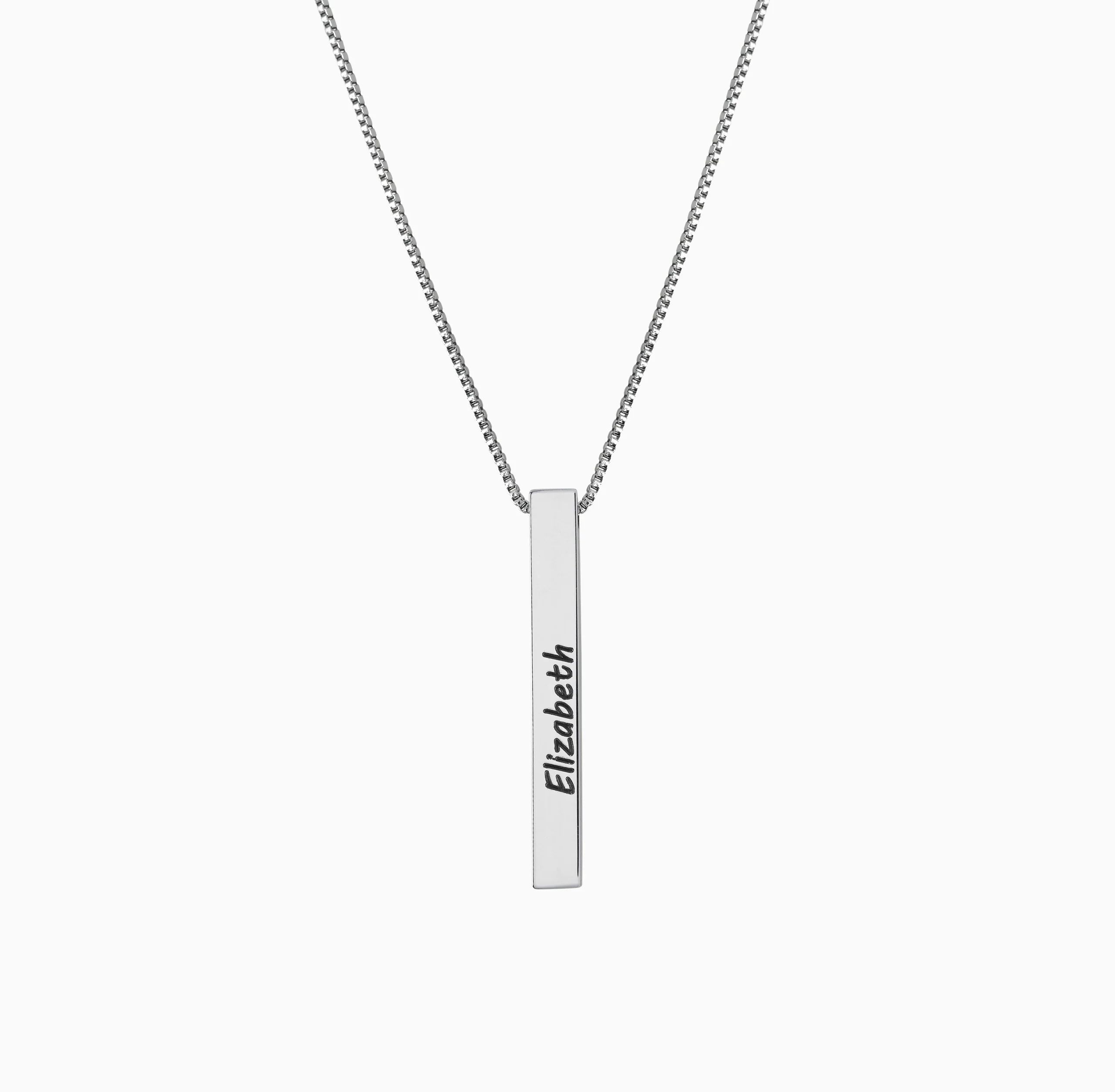 Muse Pillar Bar Necklace