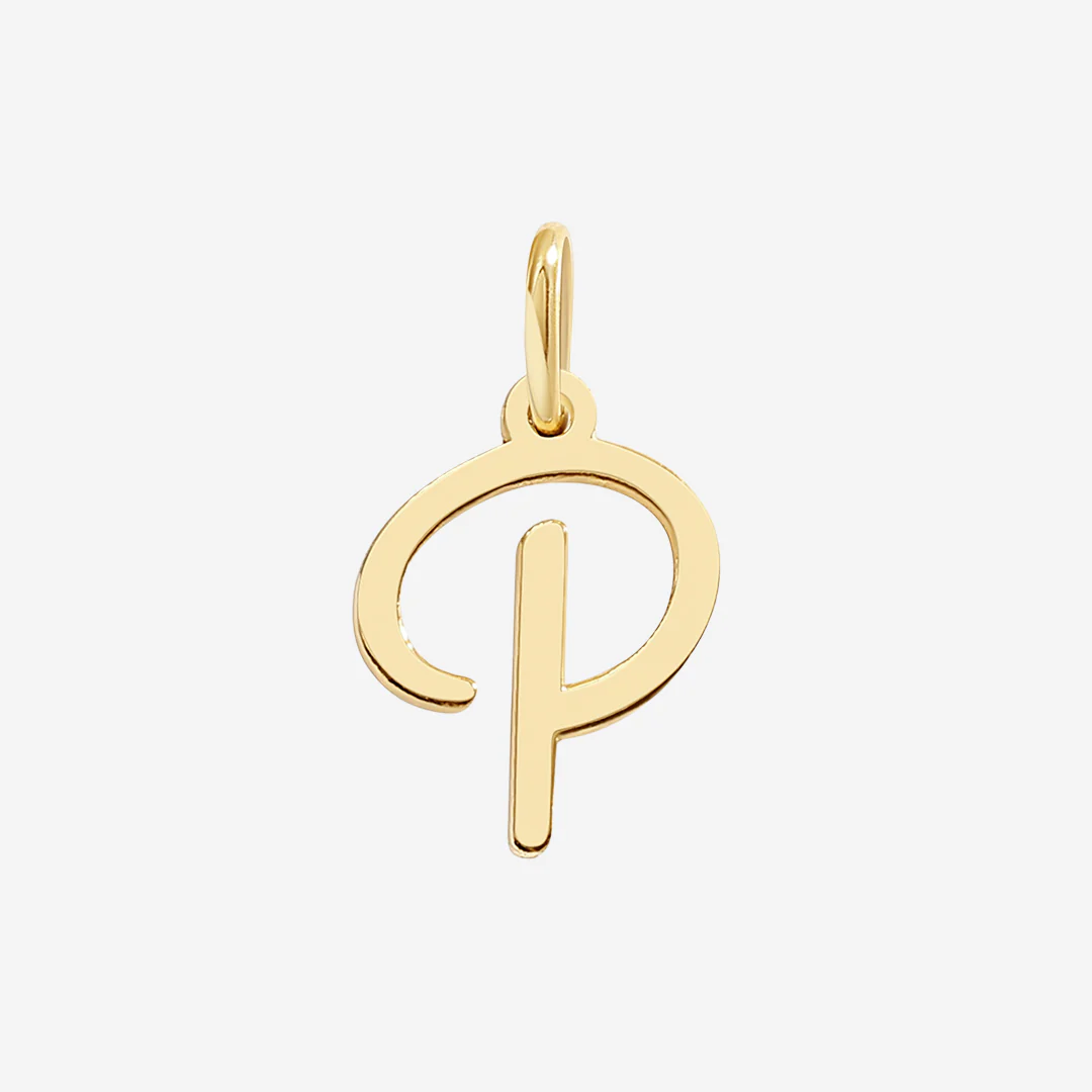Cursive Initial Charm