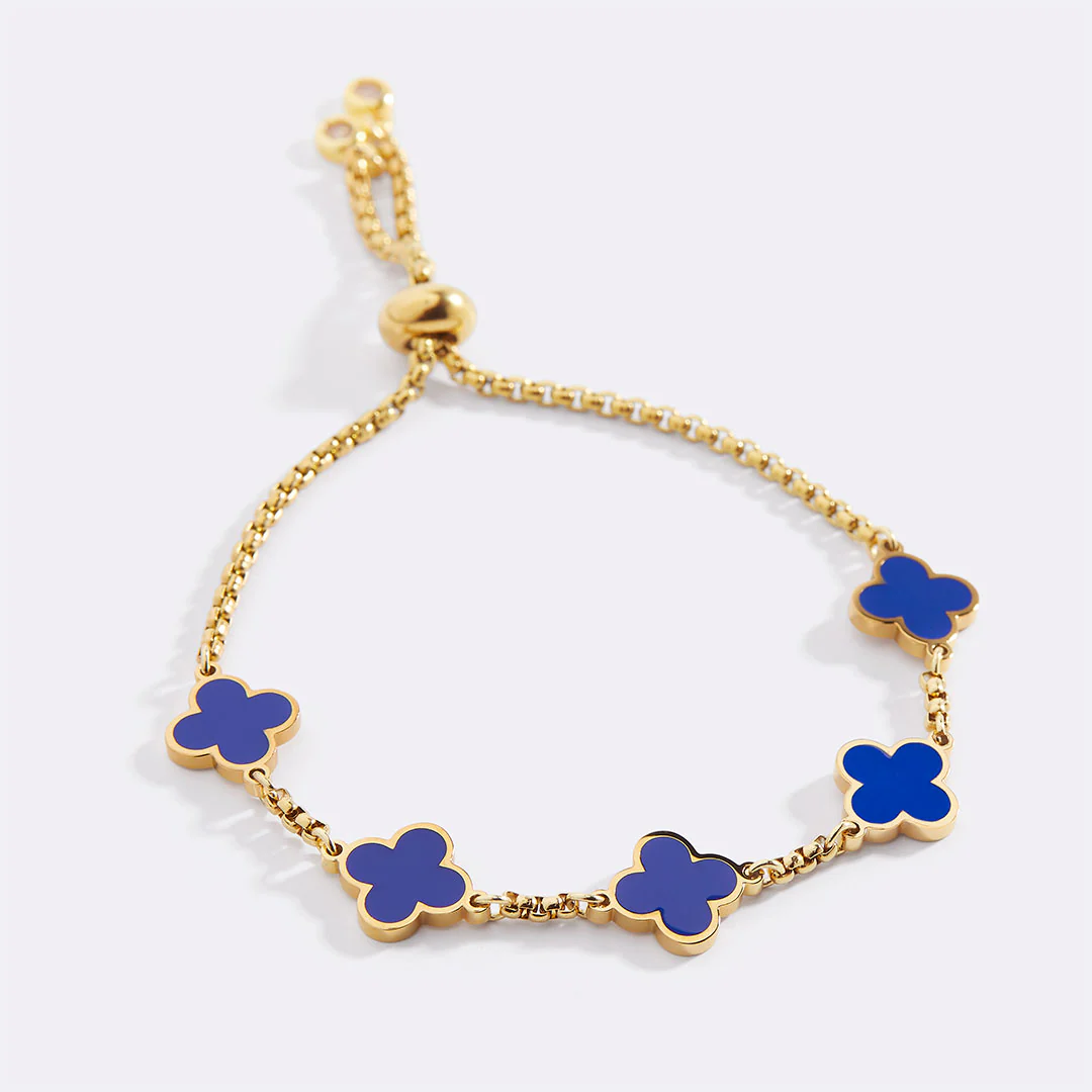 Clover Enamel Bracelet