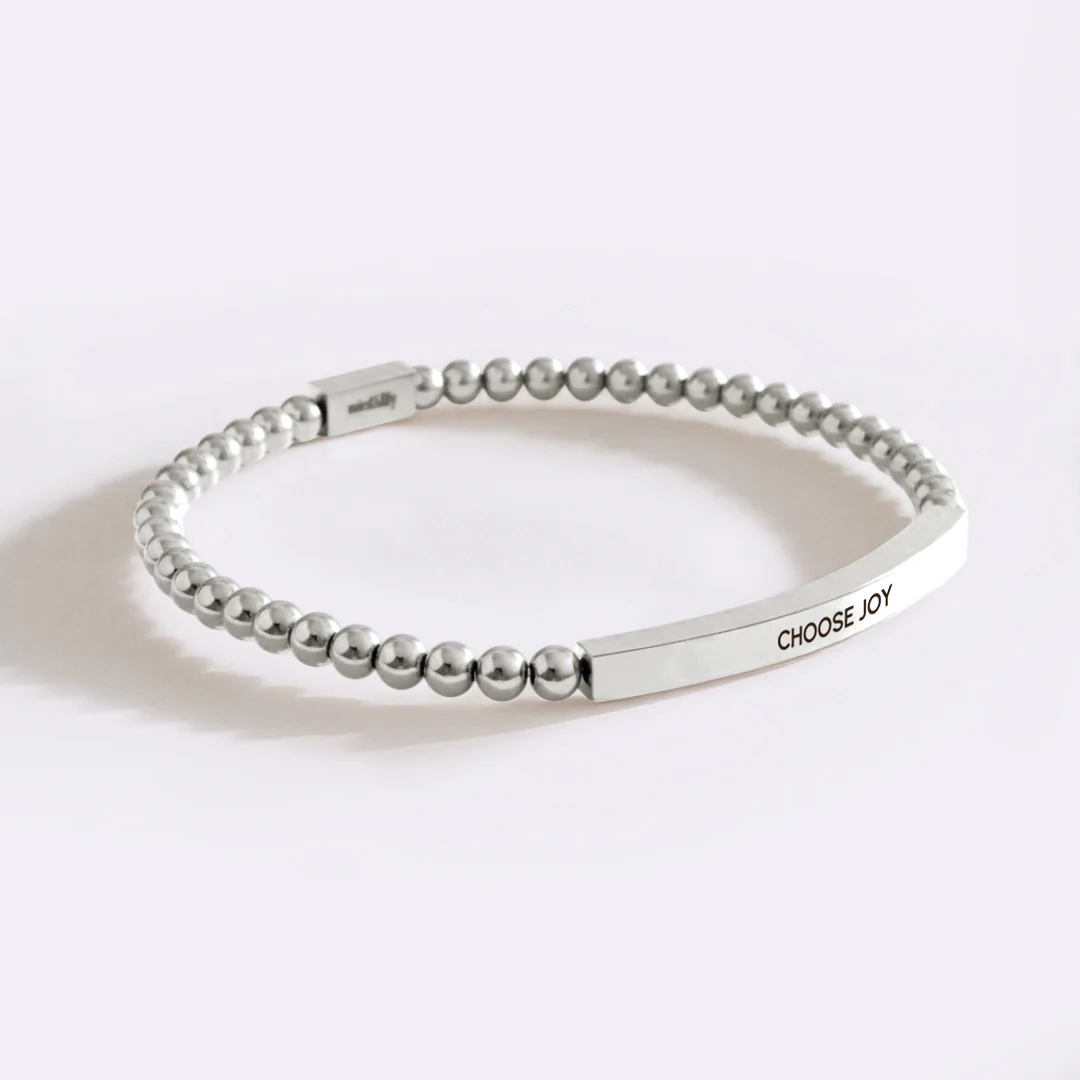 Choose Joy Beaded Inspire Bracelet