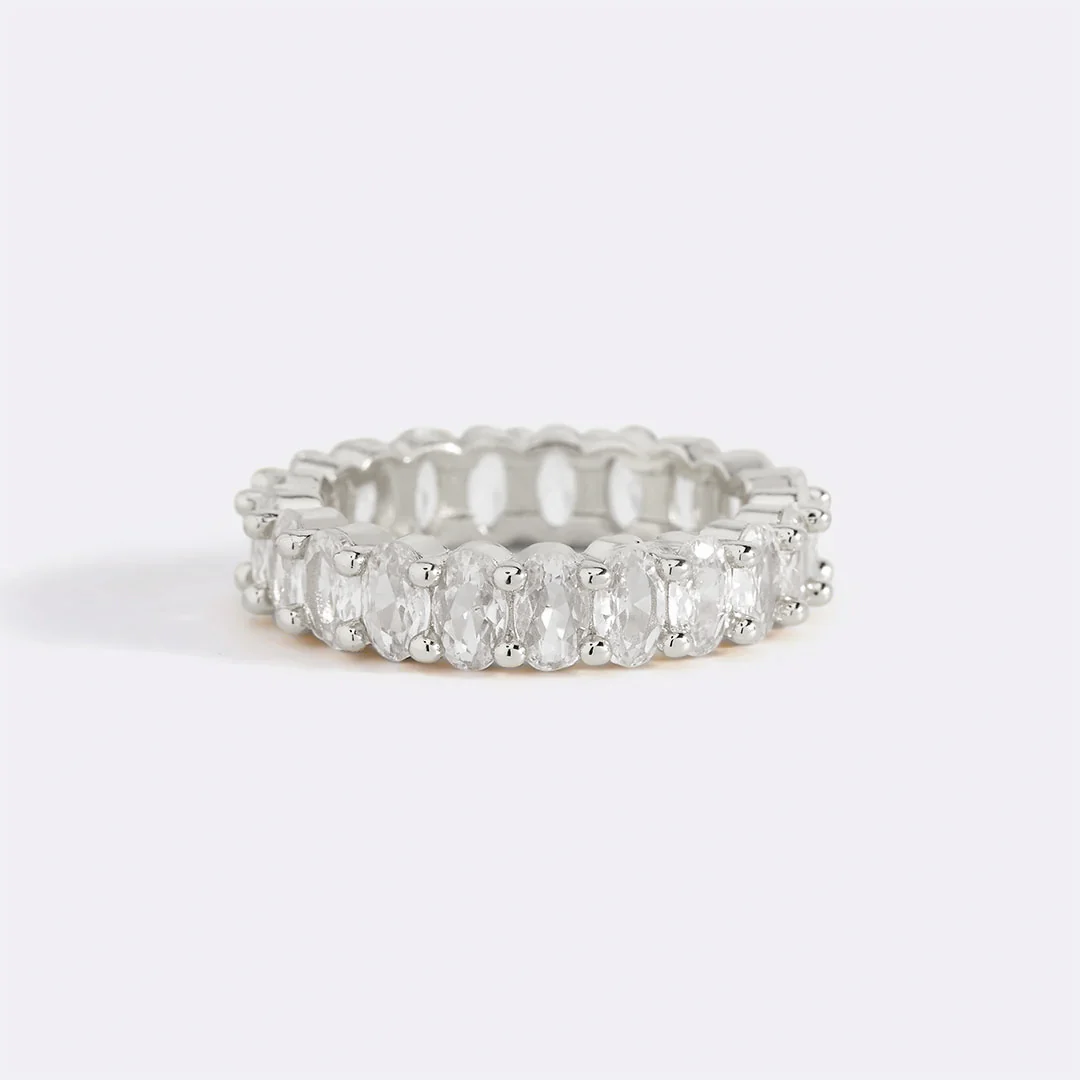 Oval Eternity Ring