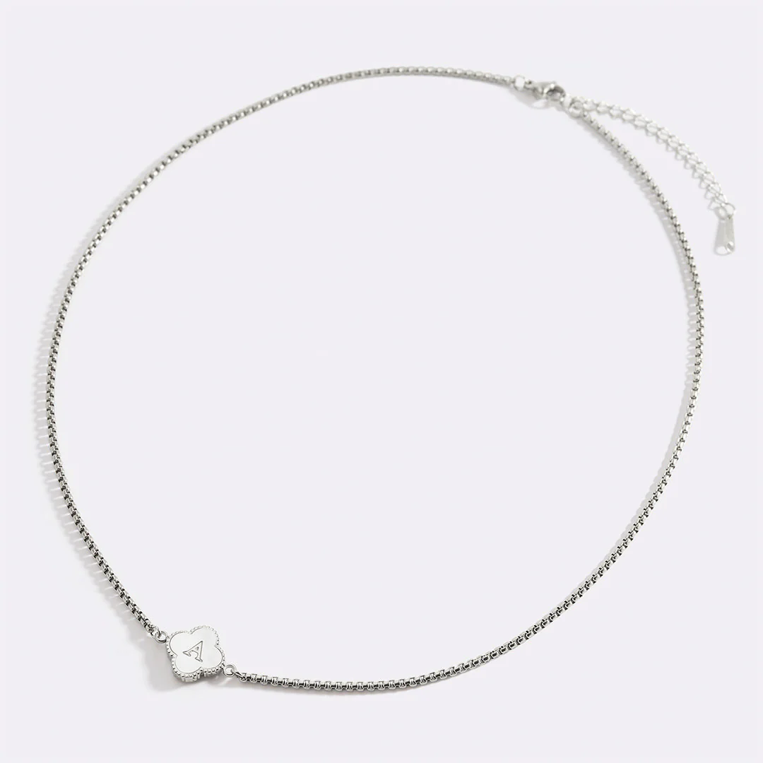 Clover Custom Name Necklace