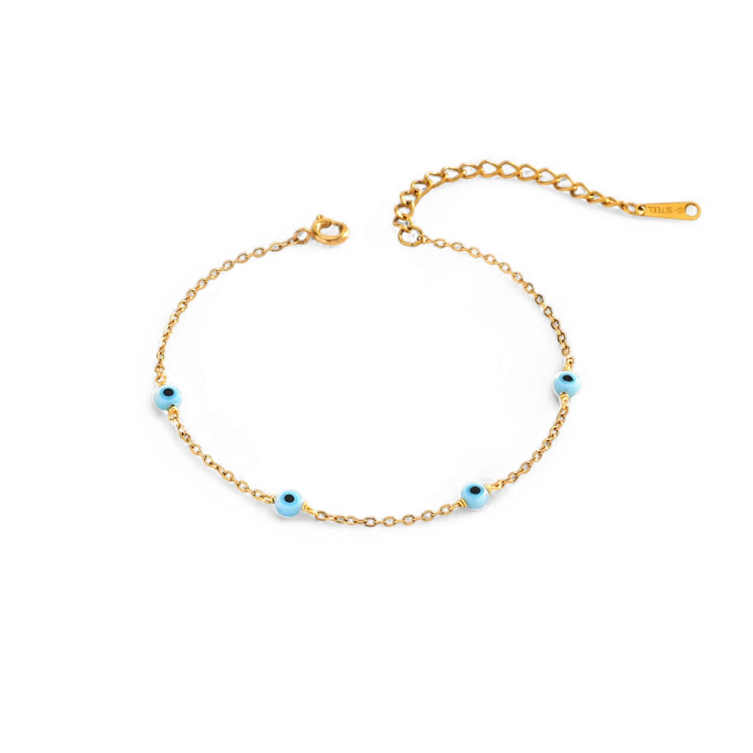 Satellite Evil Eye Bracelet