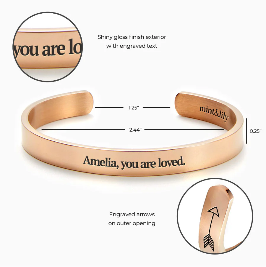 Customize Your Personalizable Cuff Bracelet