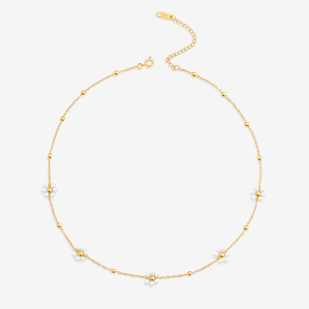 Marguerite Pearl Necklace