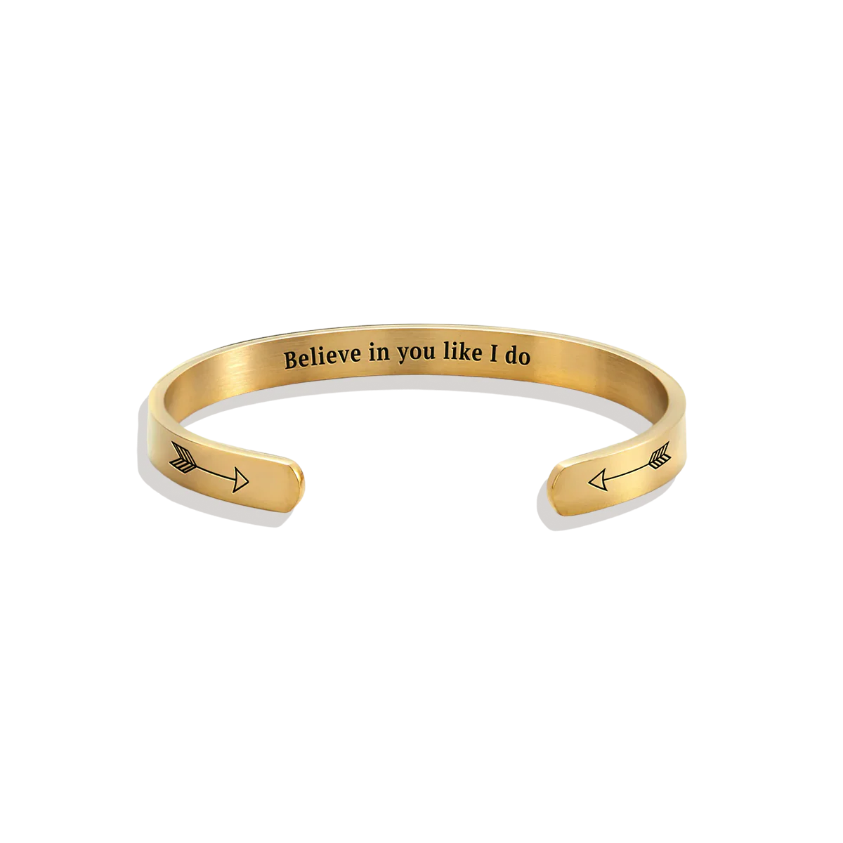 Believe in You Like I Do Cuff Bracelet