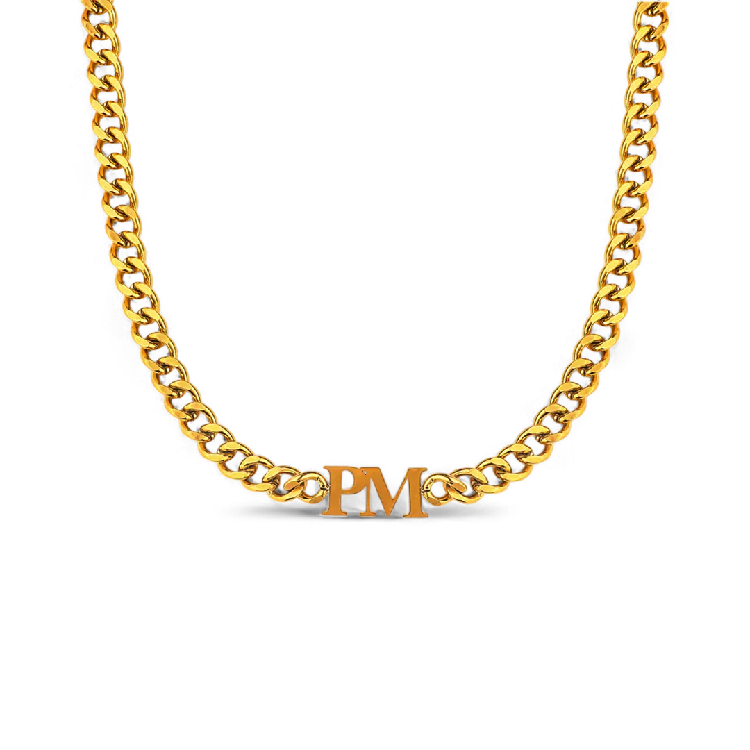 Initial Choker Necklace